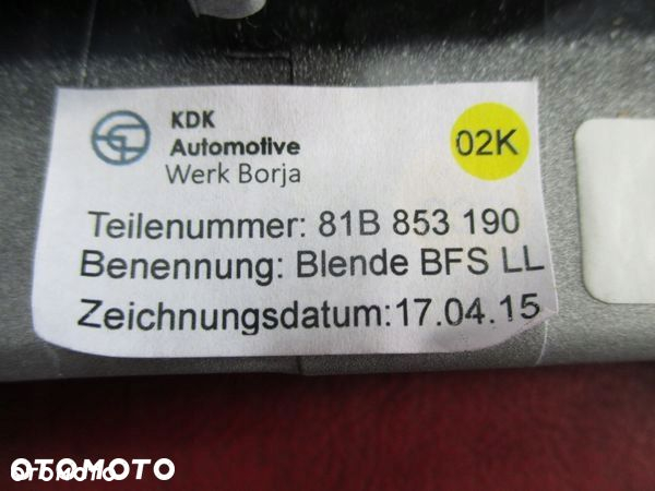 AUDI Q2 81A 16R. LISTWA OZDOBNA DEKOR 81B853190 - 5