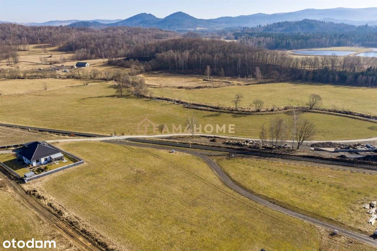 Działka, 1 291 m², Łomnica-9