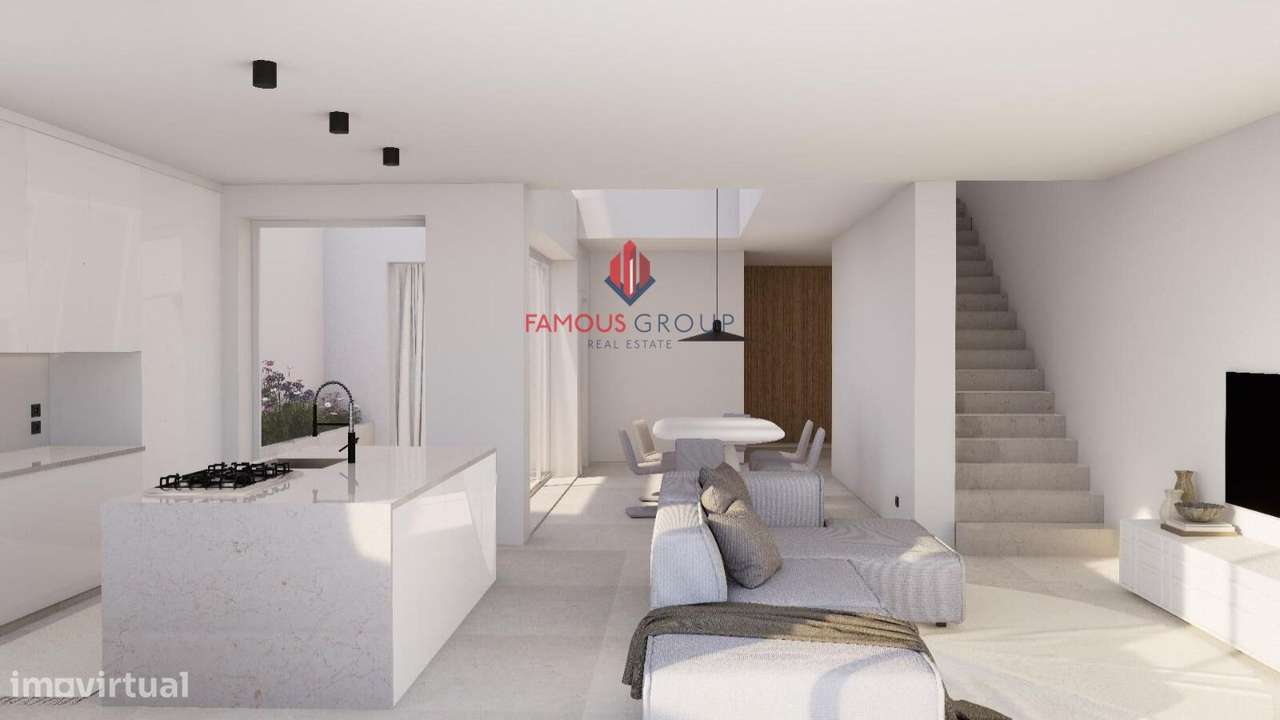 Moradia T3 Nova com Piscina na  Bemposta-11