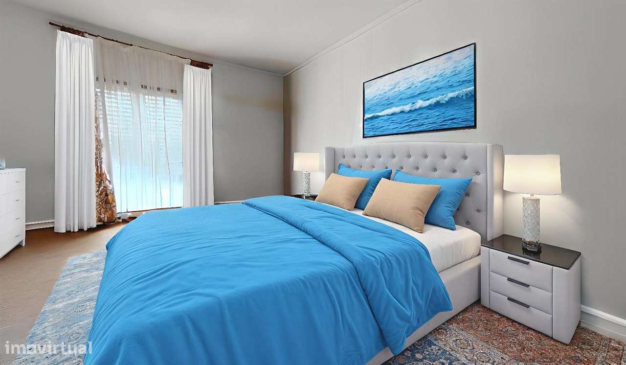 Apartamento T2 com arrumo varanda e vistas de ria. A 2 minutos da p... - Grande imagem: 3/19