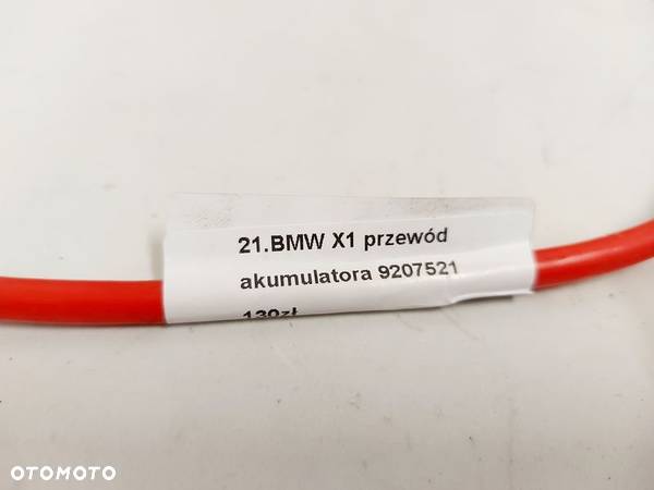 BMW X1 E84 PRZEWÓD KABEL AKUMULATORA 9207521 - 2