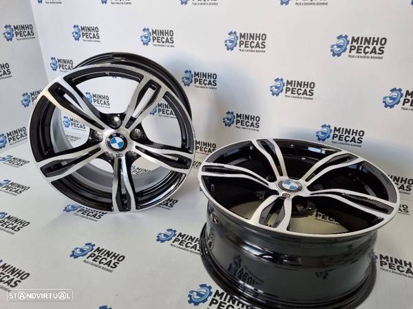 Jantes BMW Style 343 M5 em 17 Preto Polido - 6