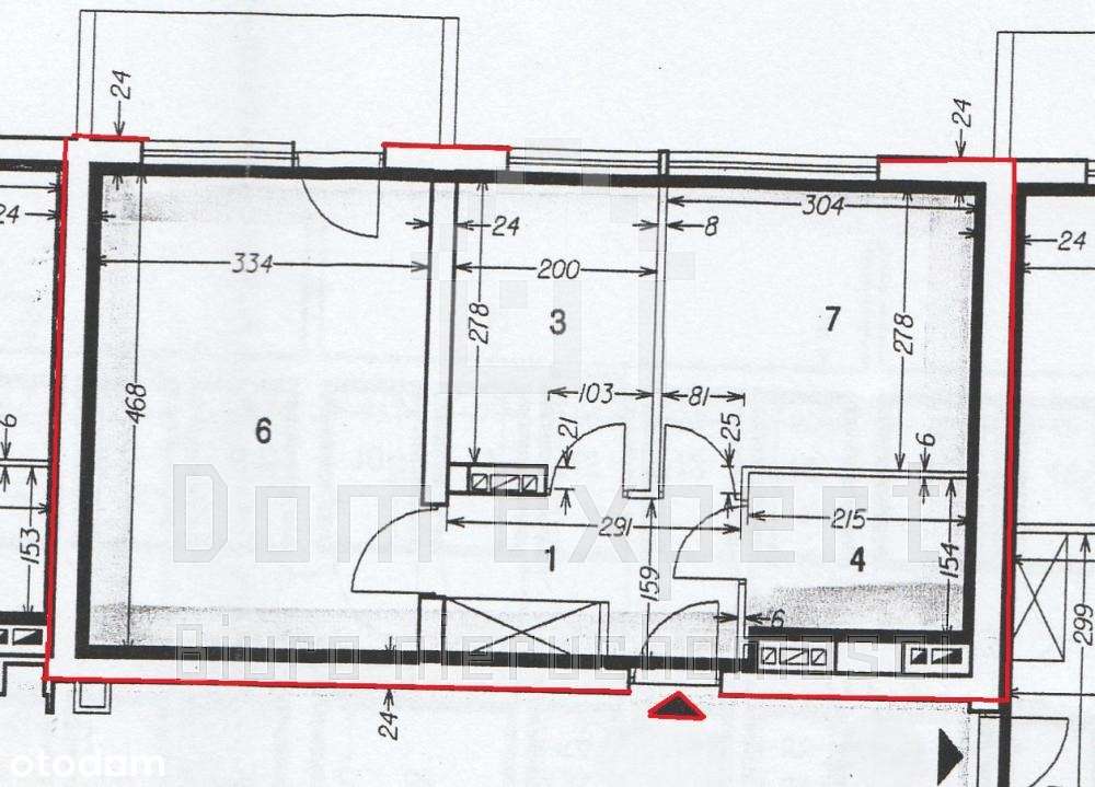 2-pok, osobna kuchnia, loggia ul. Borsucza, Cegielniana-9