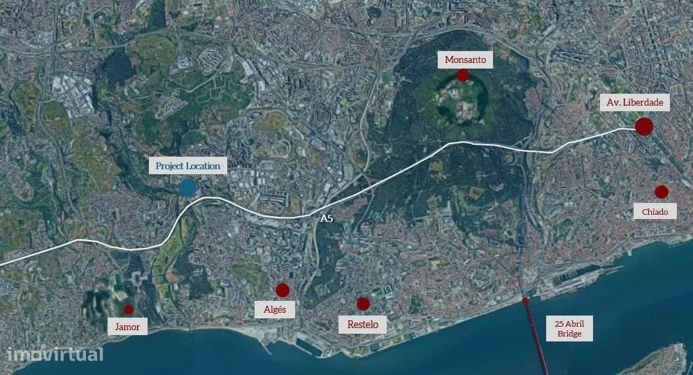 Prédio com Projecto Completo aprovado, Carnaxide, Oeiras - Grande imagem: 5/13
