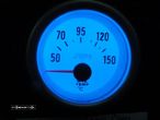 Manómetro fundo branco c/iluminação led azul disponível em pressão do turbo, pressão do oleo, temperatura do oleo, temperatura da água, voltagem - 10