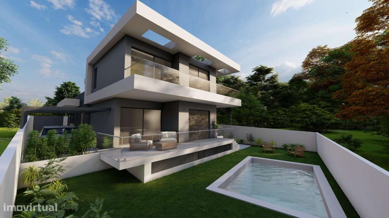 PARA VENDA: Moradia T4 Isolada com Jardim e Piscina na Aldeia de Juzo,-38