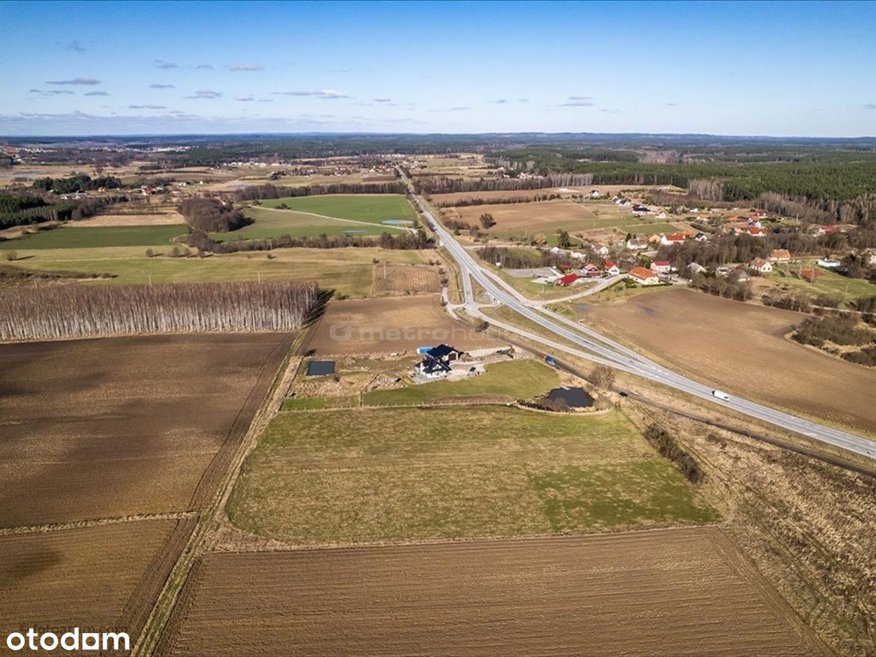 Działka przy drodze krajowej 51