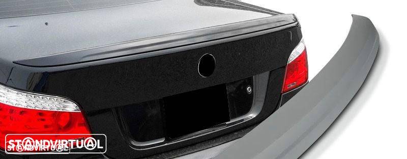 Aileron / Lip / Spoiler Traseiro em ABS Plastico Para BMW E60 2003-2010 Pack M - 1