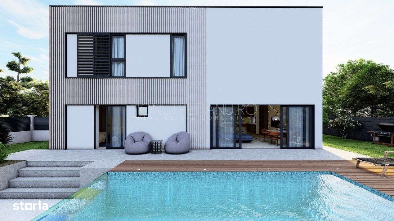 Vila moderna posibilitate personalizare – piscina exterioara si gara-7