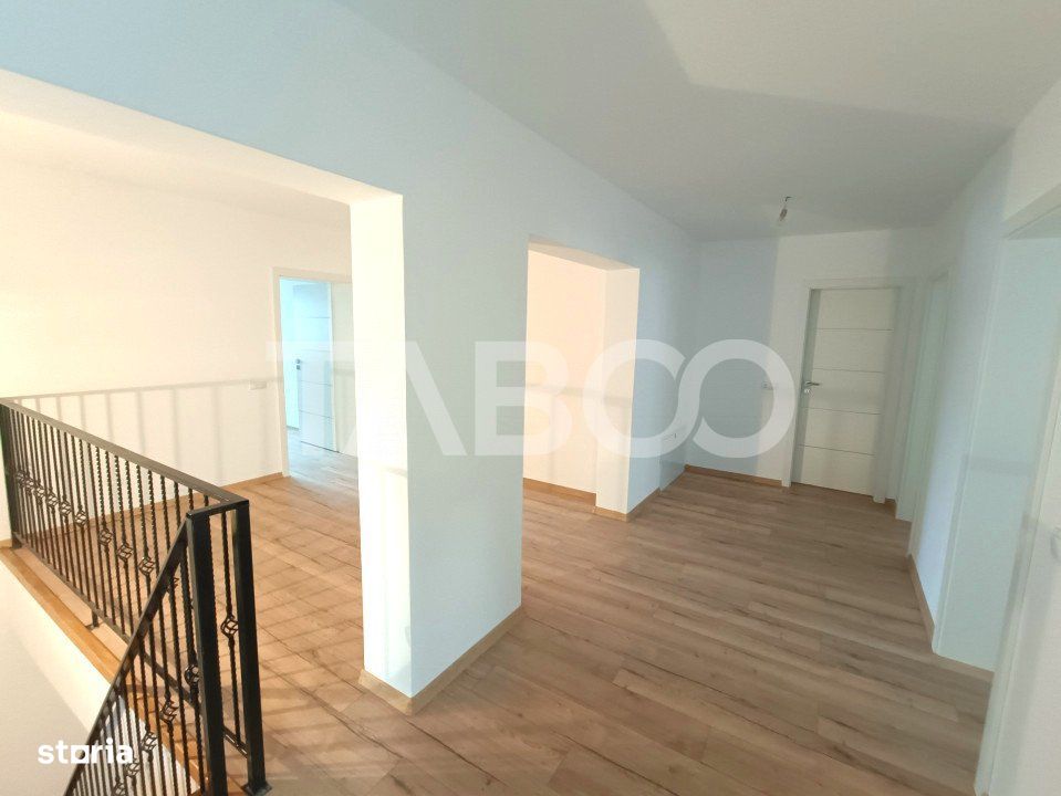 Casa 10 camere 5 bai si teren 490 mp de vanzare Sibiu Calea Poplacii