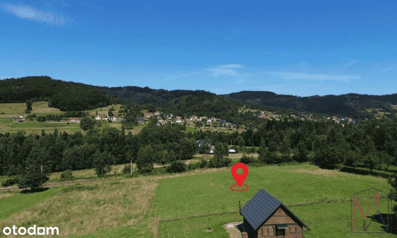 Widokowa działka budowlana Pewel Wielka-1