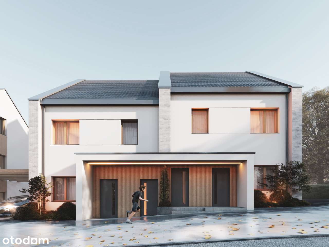 Taras z ogródkiem | Zamknięte osiedle | 1 km do centrum Limanowej-5