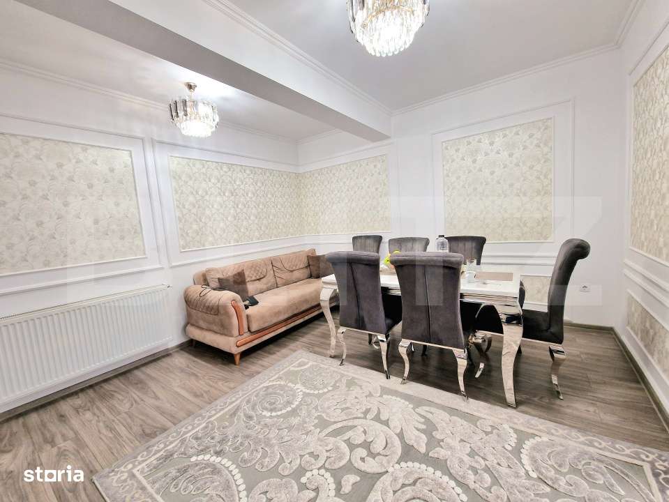 Apartament cu 3 camere, finisat modern, 62 mp, balcon, garaj, Urusagul - Imagine principală: 3/9