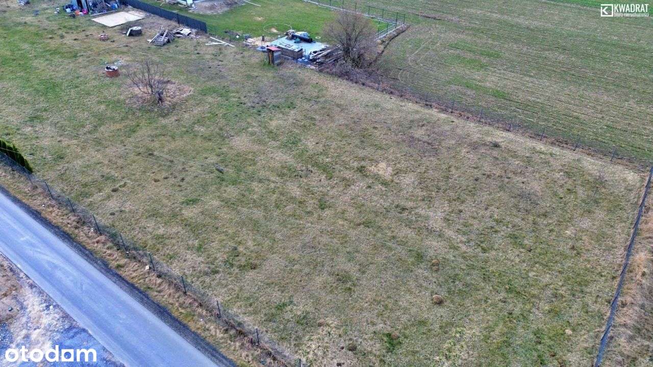 Działka budowlana 1300m2 - Wilczopole, gm. Głusk - Pełny obrazek: 4/6