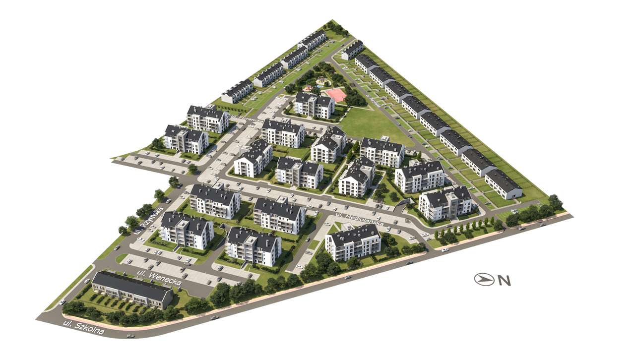 Osiedle Nowe Tarnowo | dom 6-pok. | 3D - Pełny obrazek: 1/8
