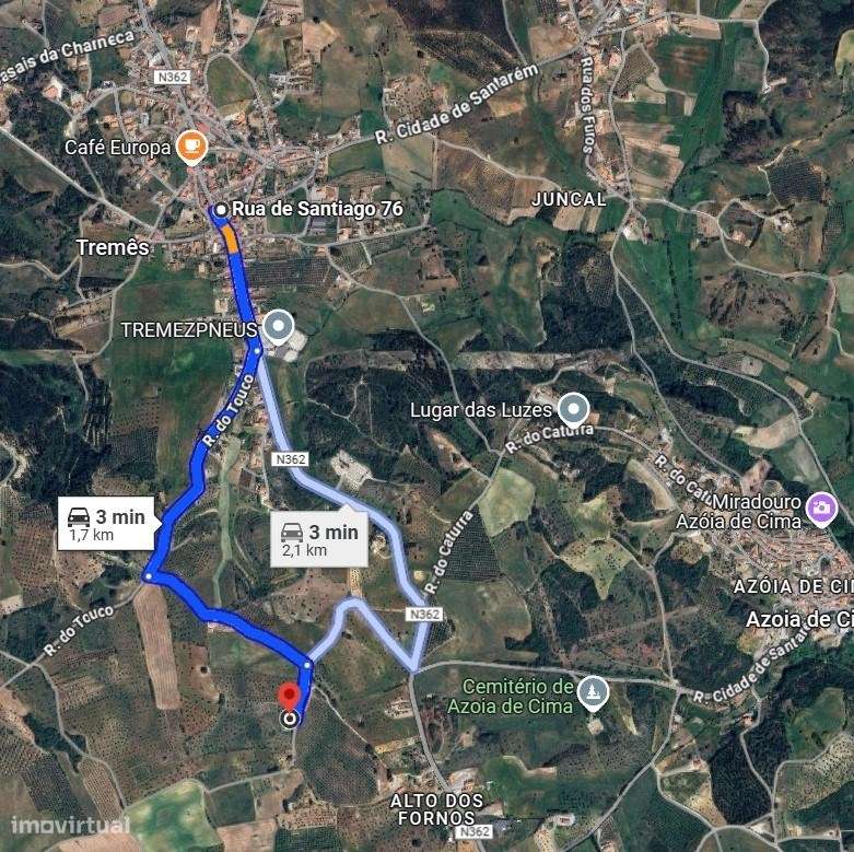 Terreno urbanizável de 3740 m2 à venda em Tremês, Santarém - Grande imagem: 5/7