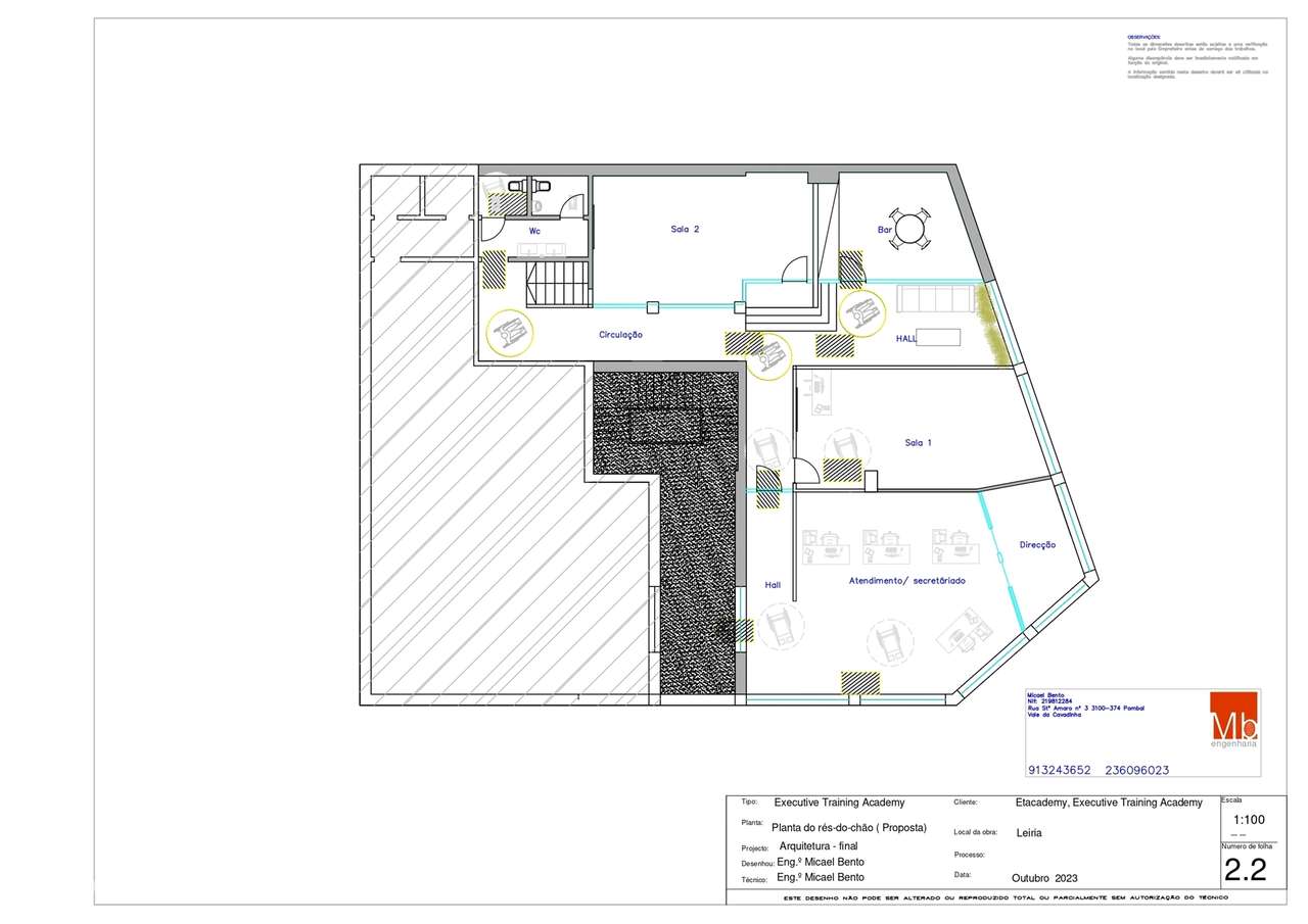 Prédio Comercial com Grandes Áreas – Rua de S. Tiago nº 1, Leiria-11