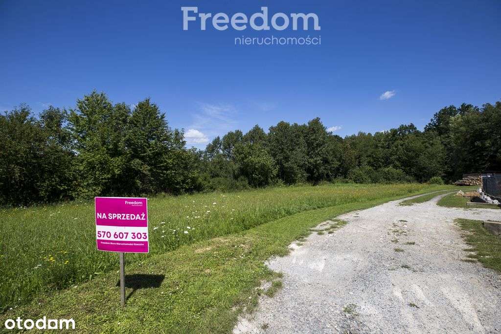 Działka z Wz i widokiem – Chmielnik k. Rzeszowa - Pełny obrazek: 5/13