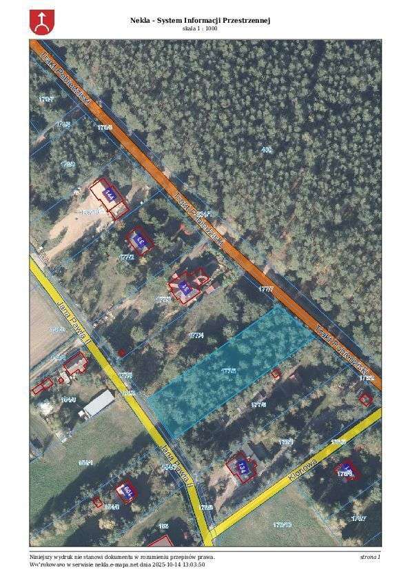 Pięknie położona działka przy Trakcie Pobiedziskim, Nekielka - Pełny obrazek: 5/16