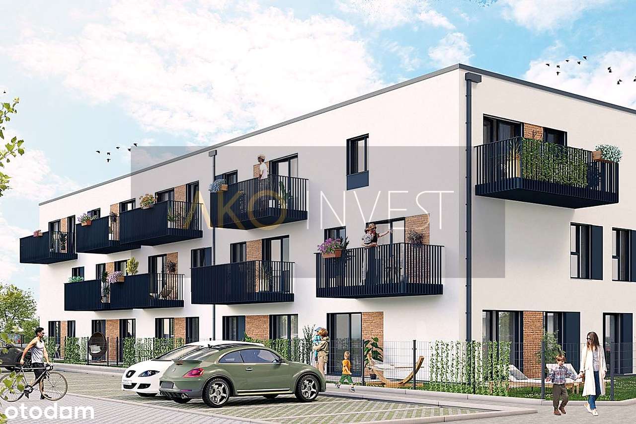 Jasne 2pok. 41,11m2✅z Ogródekiem i Tarasem❗Plac zabaw dla dzieci|NOWE❗ - Pełny obrazek: 5/10