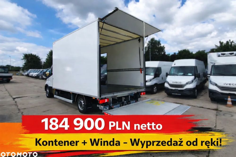 Iveco 35S18 3,0 Kontener + Winda - Wyprzedaż od ręki!