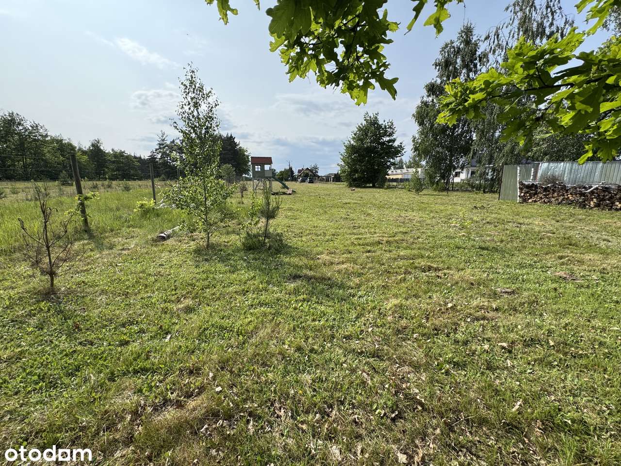 Działka budowlana przy rzece | 3km od PKP Chynów | prąd i woda-4