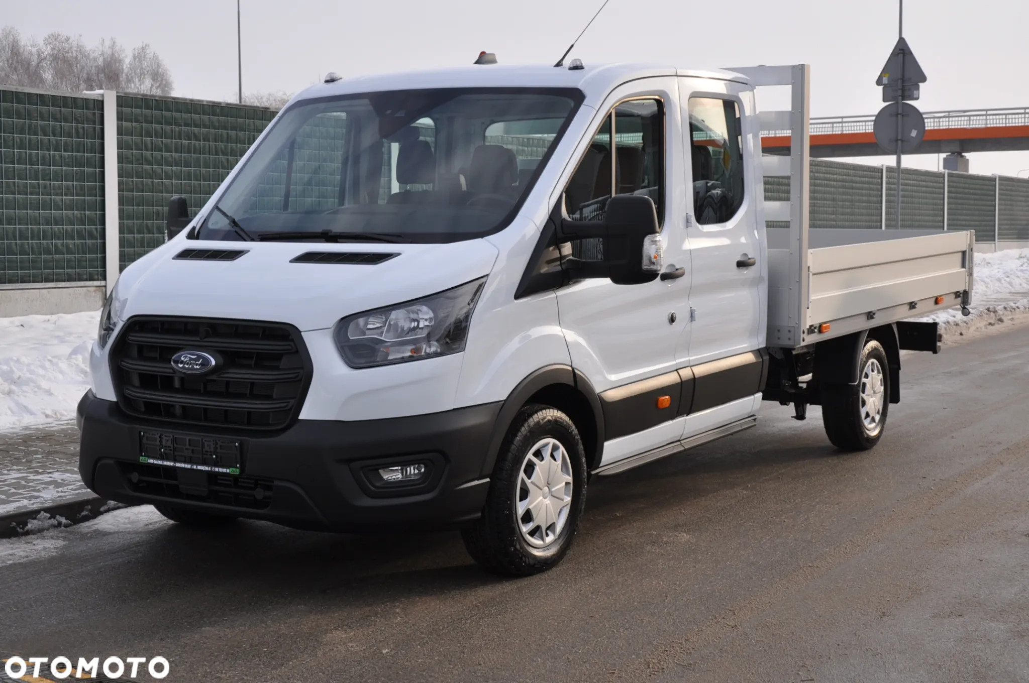 Ford TRANSIT L3 7 OSOBOWY FABRYCZNIE NOWY!!! DOSTEPNY OD RĘKI!!! DOKA DUBEL KABINA PODÓJNA KABINA + SKRZYNIA HAK - 11