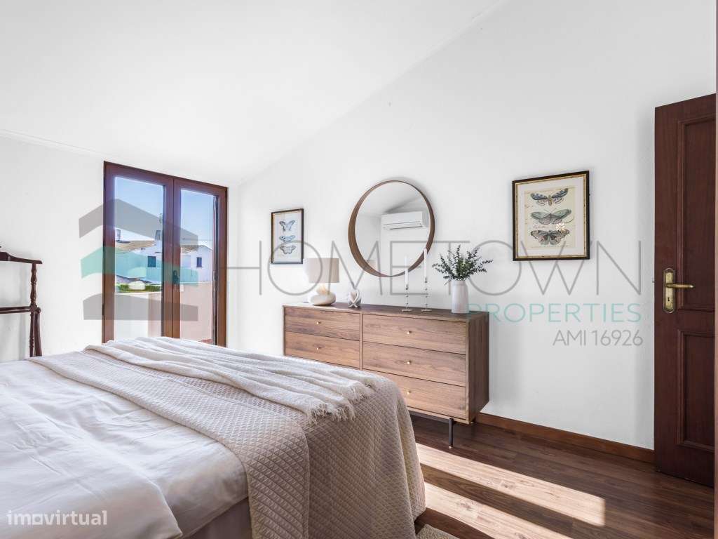 Moradia V2 com jardim, perto da praia, em Quarteira-30