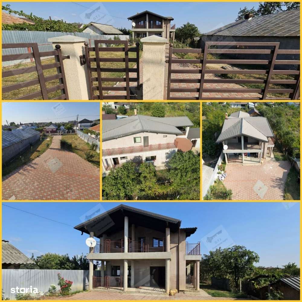 Ansamblu Case Gugesti P+1 Teren 1000mp Garaj - Imagine principală: 3/19