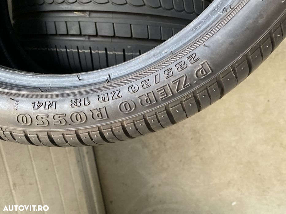 Vand 2 anvelope 285 30 18 pirelli de vară ca noi - 4