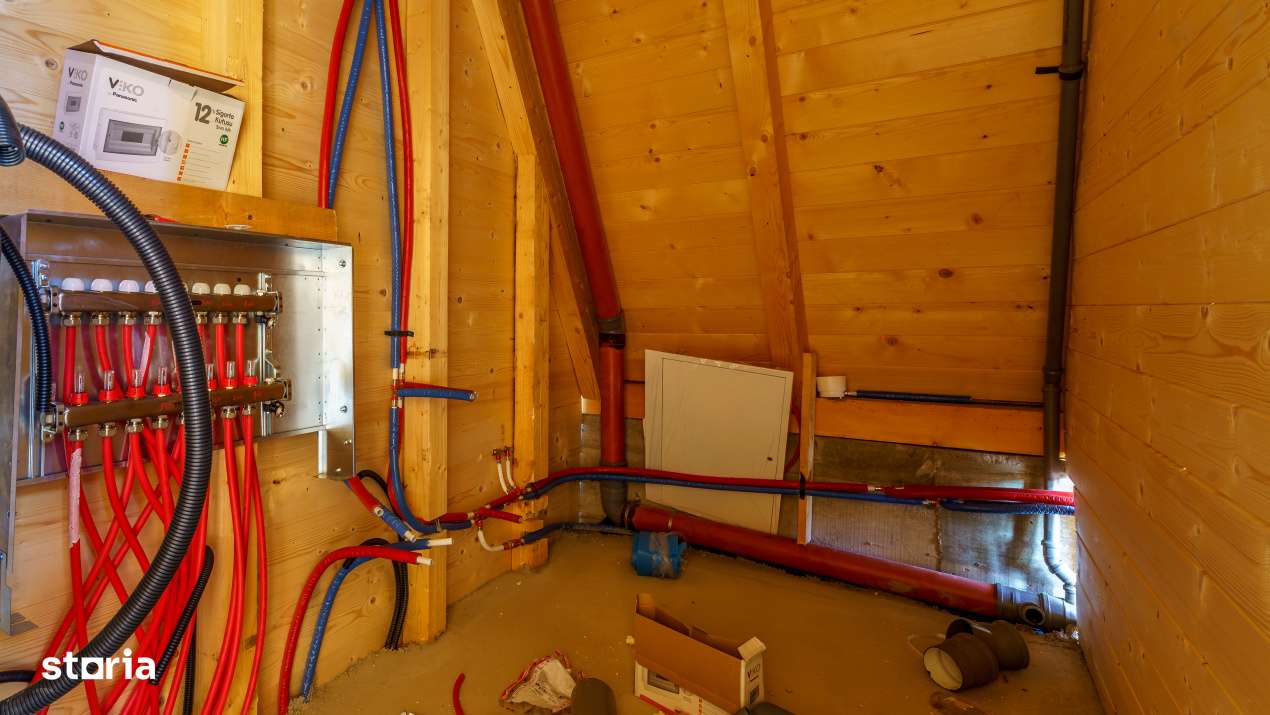 Cabana A-Frame, semifinisata, Smida-6