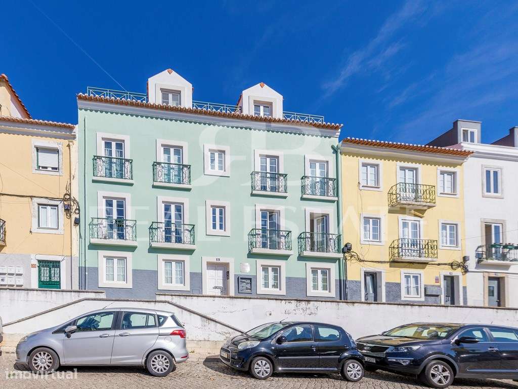 T2 com TERRAÇO em Alcântara - Lisboa.-21