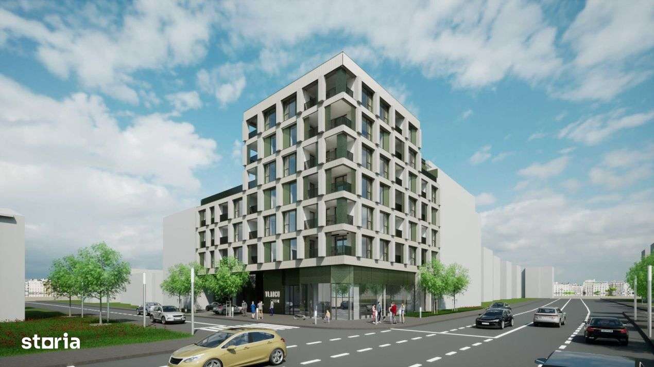 Apartament 2 camere cu terasa spectaculoasa de 60 mp si balcon, spatiu - Imagine principală: 2/3