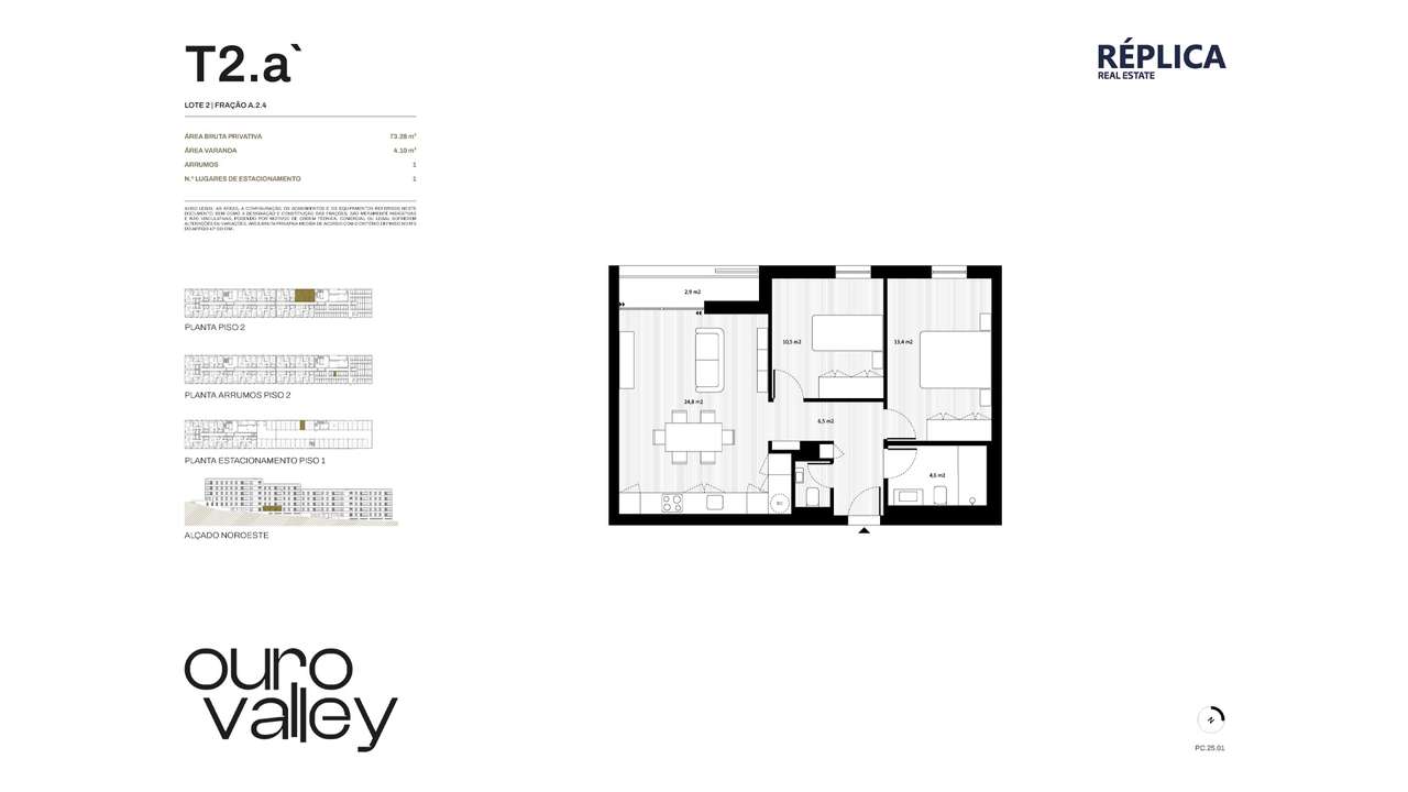 T2 Varanda e Garagem Rio Tinto | T2 Gondomar | Apartamento Ouro Valley-8