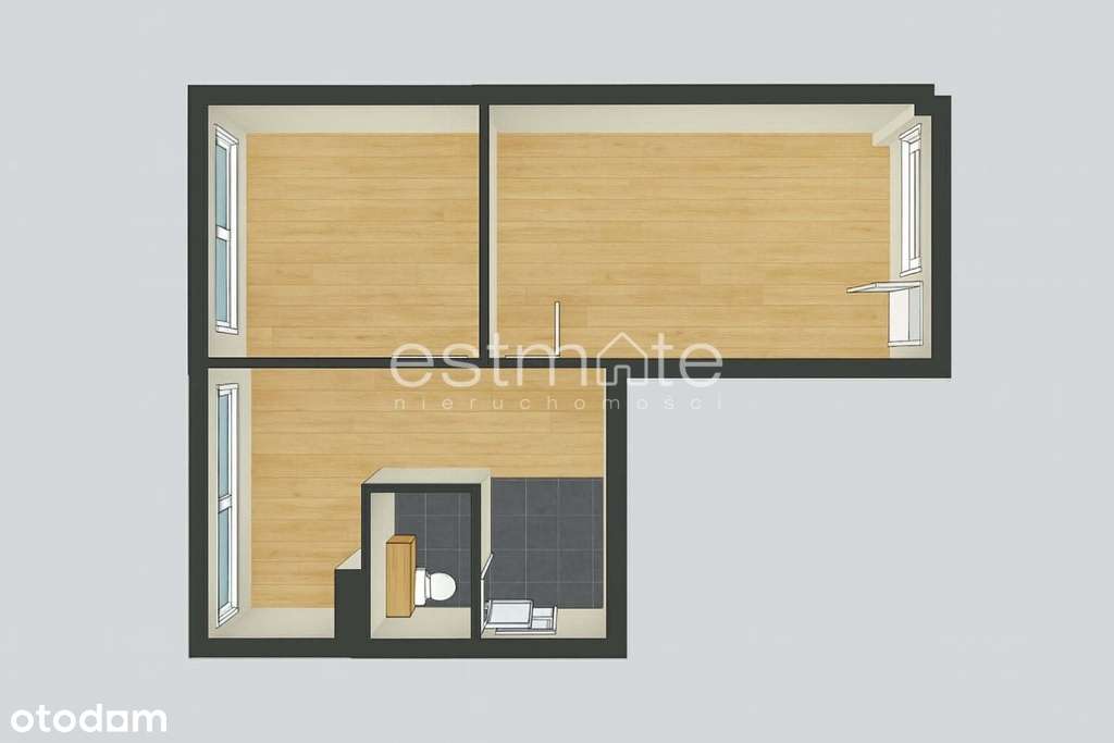 Mieszkanie po gen. remoncie przy manufakturze. - Pełny obrazek: 3/6