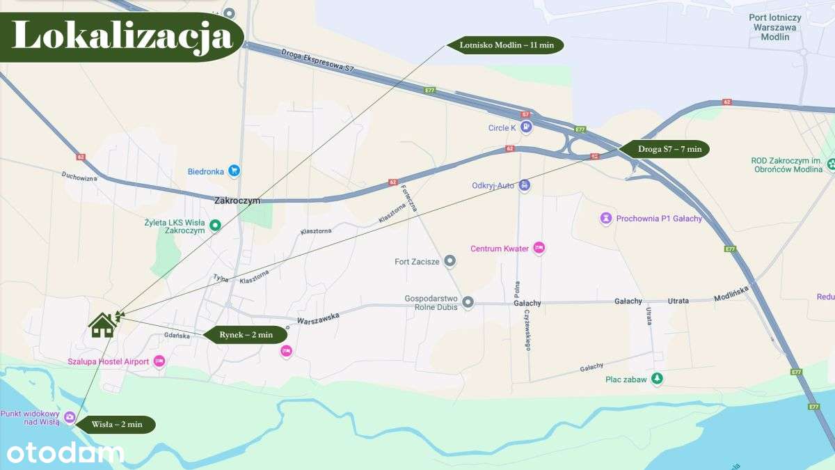 Działka pod zabudowę bliźniaczą w Zakroczymiu-5