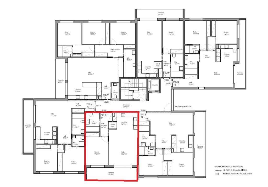 Apartamento T1 em Leiria, Pousos, Barreira e Cortes de 56,00 m2 - Grande imagem: 4/9