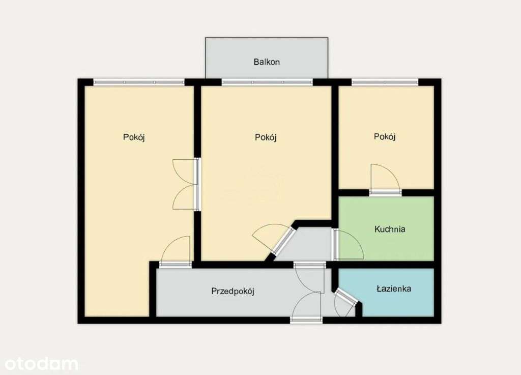 -OKAZJA-ORYGINALNA SZTUKATERIA-87.5m2-3pok-5MIN DO RYNKU-PL.GRUNWALD-! - Pełny obrazek: 4/11