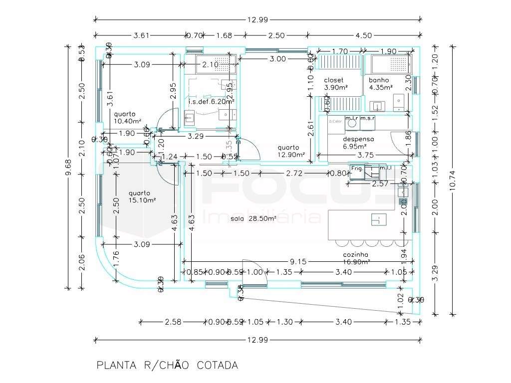 Moradia T3, térrea - NOVA - Ílhavo - Grande imagem: 4/25