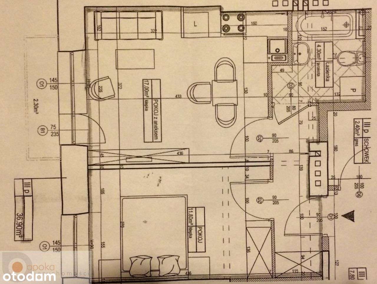 2 pokojowe mieszkanie z balkonem w kamienicy 1938r-8