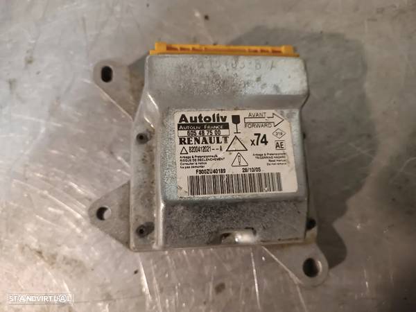 CENTRALINA DO AIRBAG RENAULT LAGUNA II 8200412021 605487500 - 1