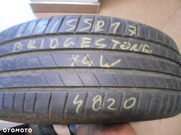 Opona pojedyńcza 215/55r17 bridgestone turanza t005 7mm lato - 1