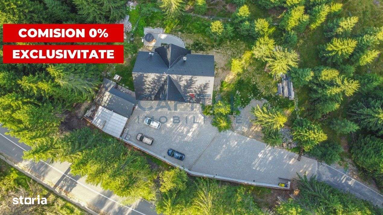 Pensiune de lux, 8 dormitoare D+P+M+P, teren 2200 mp, Statiunea Muntel - Imagine principală: 4/19