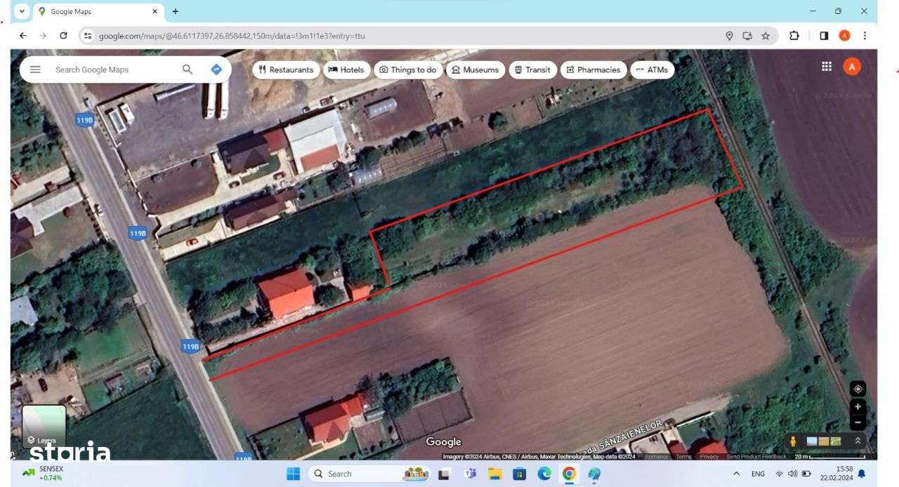 Vand Teren itarvilan Varianta Margineni - Hemeiusi - Imagine principală: 2/9