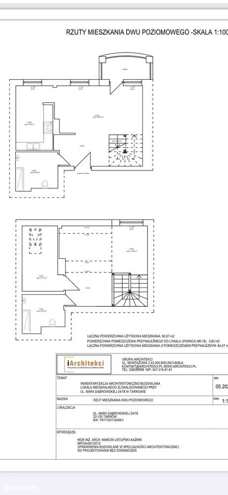 Dwupoziomowe mieszkanie / 3 pokoje-5