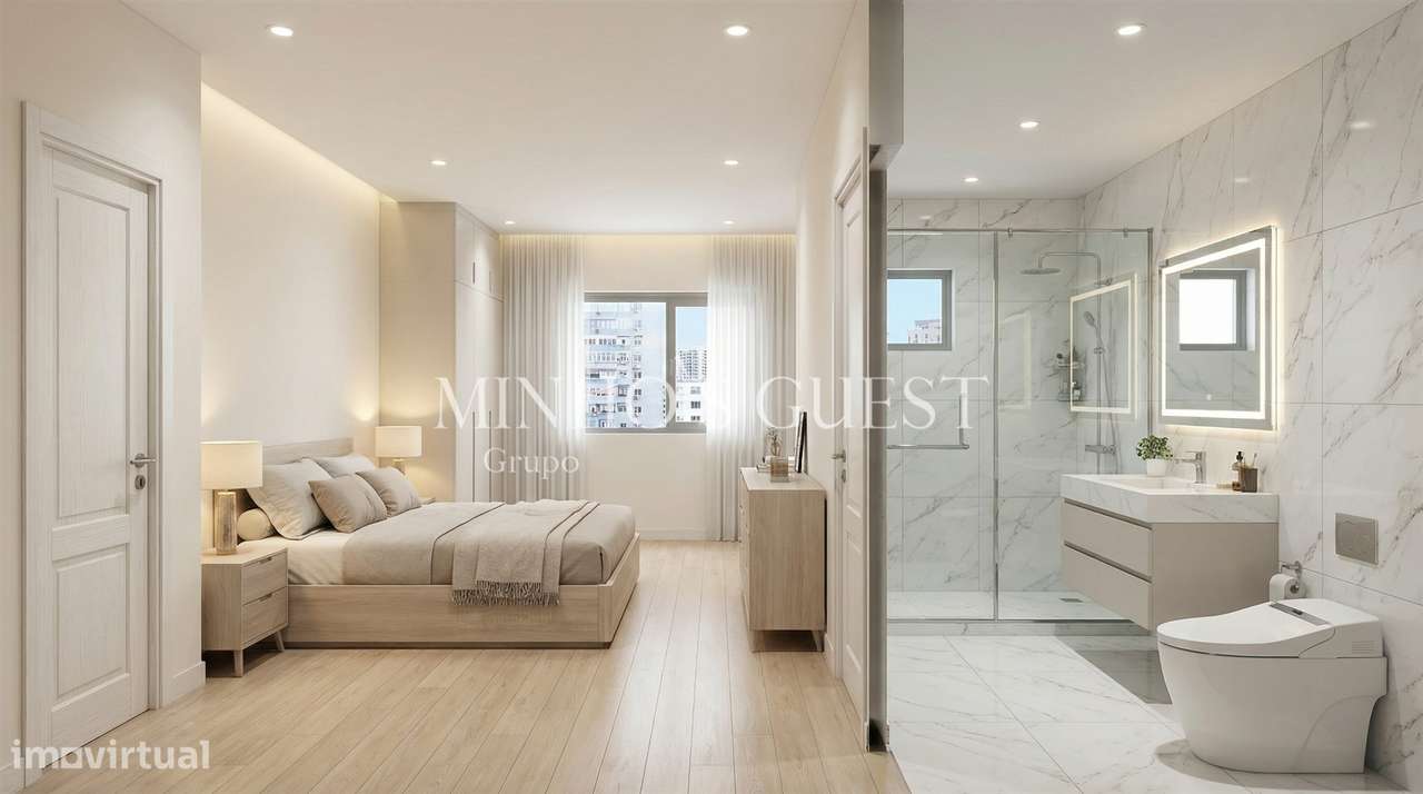 Apartamento T3 Novo no centro de Braga - Braga - Grande imagem: 2/14