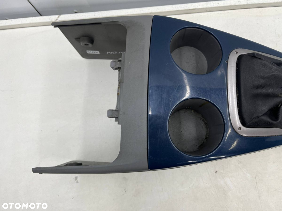 Tunel środkowy Mazda 2 I DY 02-07r. konsola obudowa komplet uchwyty na kubki 3m71-a045b55-ae - 7