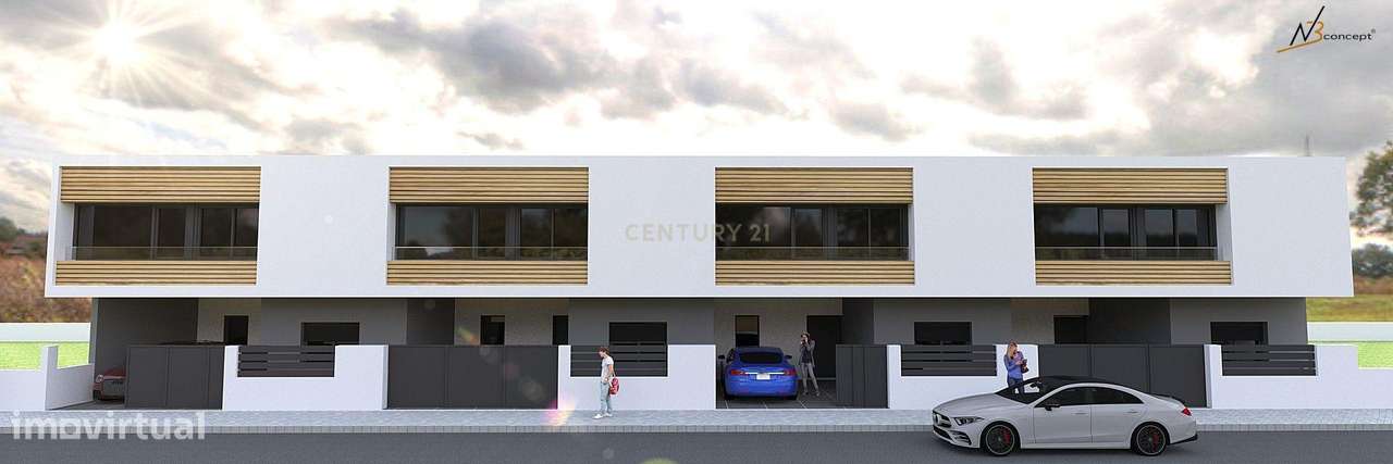 Moradia T4 em banda com Piscina , , Fernão ferro - Grande imagem: 4/42