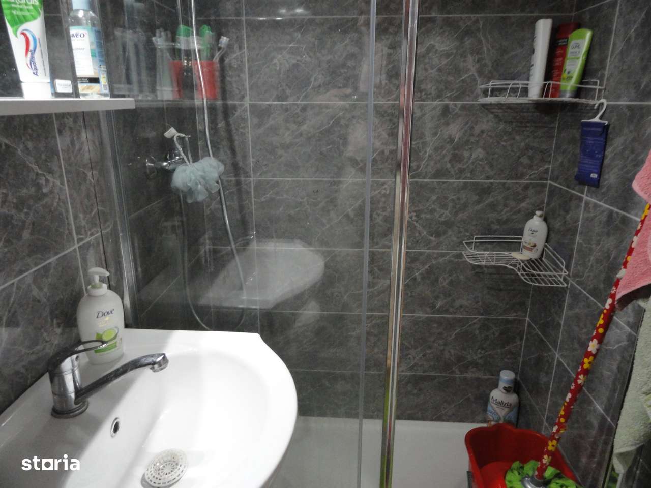 Apartament 1 camera renovat in bloc de apartamente, in Vlaicu, parter-5