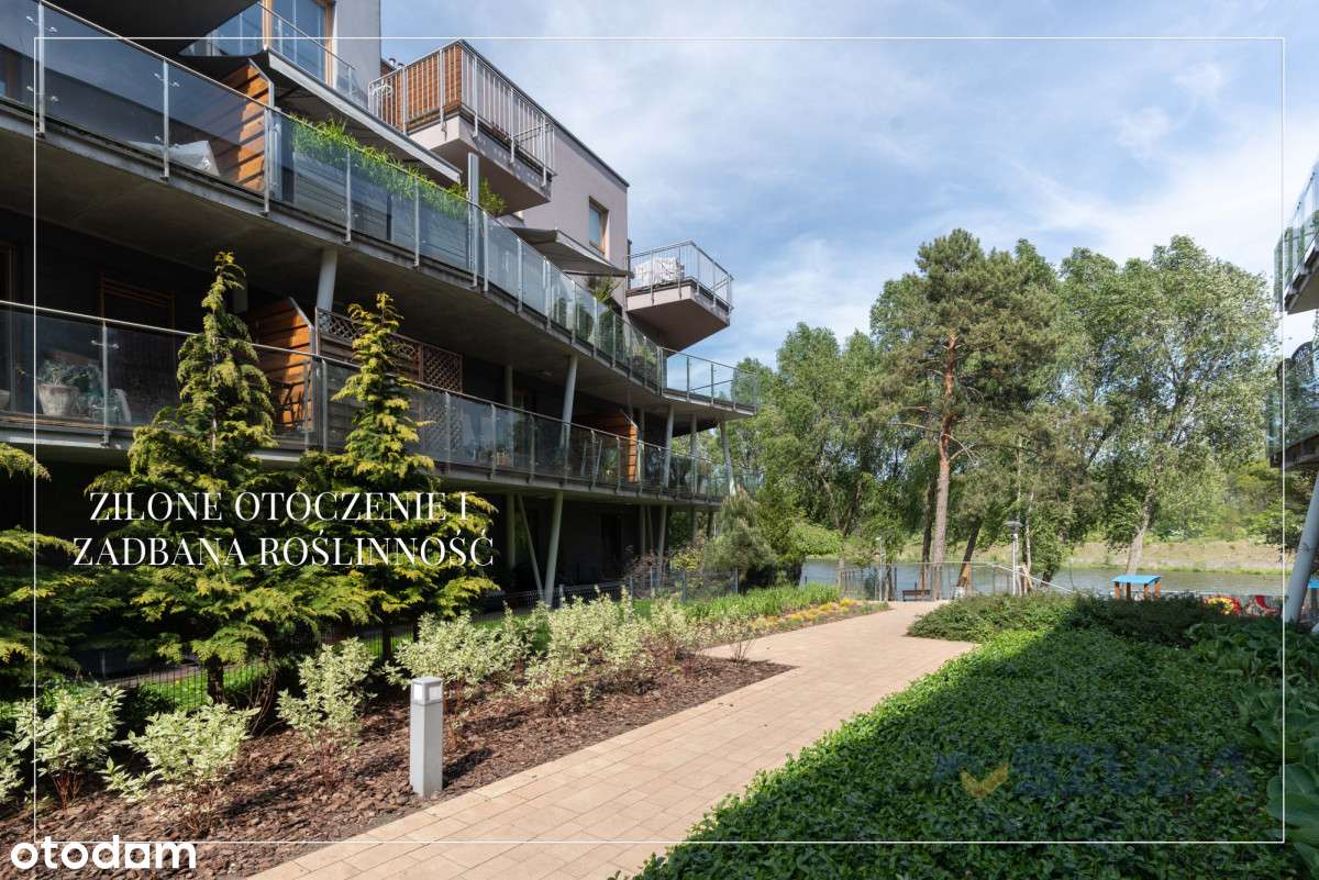 Mieszkanie w „Parku Żerańskim” z linią brzegową.-9